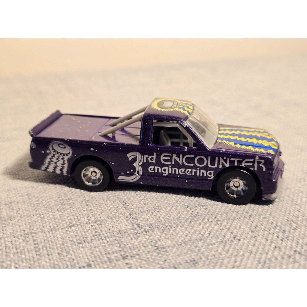 Racing Champions 3rd Encounter Engineering Racing Truck Purple Chevy 1/64 Scale